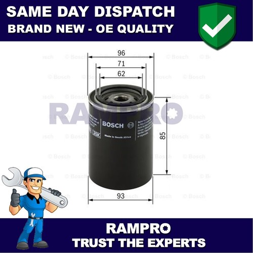 Rampro oil filter fits - oil,