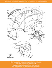 YAMAHA Clamp, 90461-10135 OEM