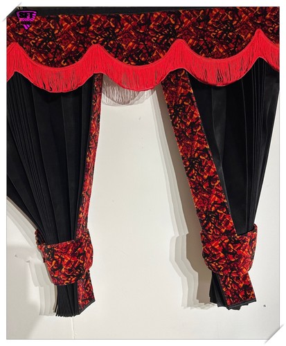 Dutch style truck - truck, curtains