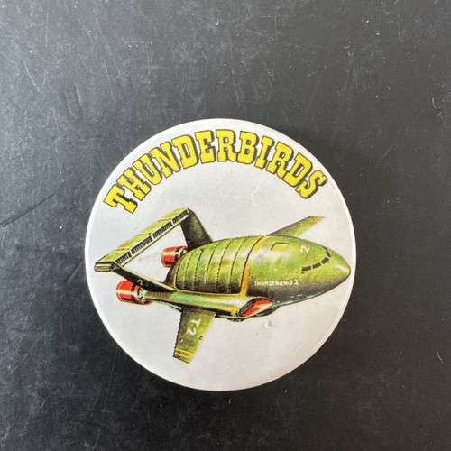 Vintage thunderbirds pin badge - thunderbirds,