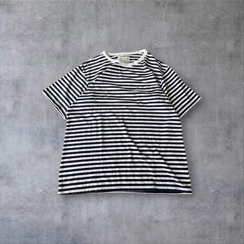 White navy striped nanamica - +,