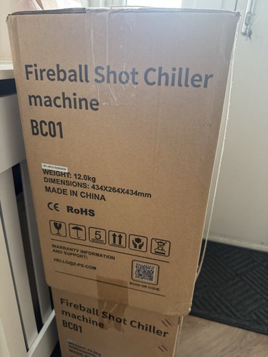 Fireball shot chiller brand - shot,