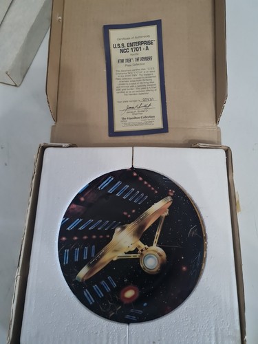 Star trek hamilton plate - hamilton, u