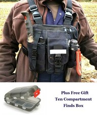 Metal Detecting Finds Bag - Multi Pocket - Chest Rig Pack