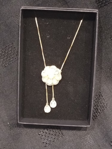 Vintage sterling 925 gilt - gilt, opal