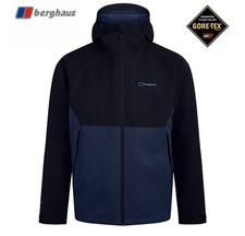 NEW Berghaus Mens Fellmaster 3 in 1 Jacket Waterproof GoreTex L Dk Blue RRP £225