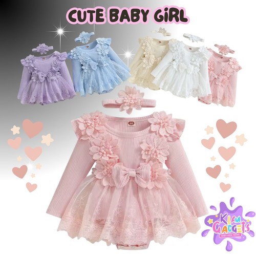 New baby princess girls dress - princess,