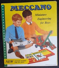 CANADIAN 1959 MECCANO ILLUSTRATED FOLDER CATALOGUE LEAFLET VG+ 11/859/50M CANADA