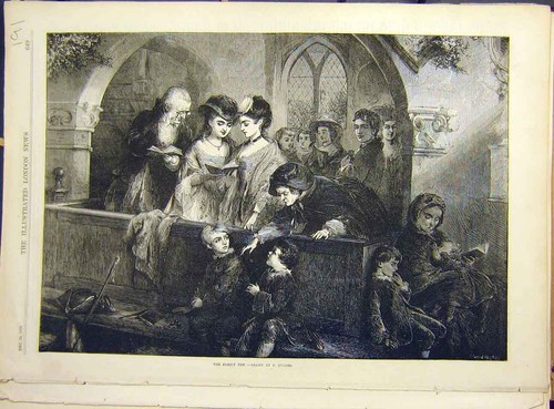 Original old antique print - original,