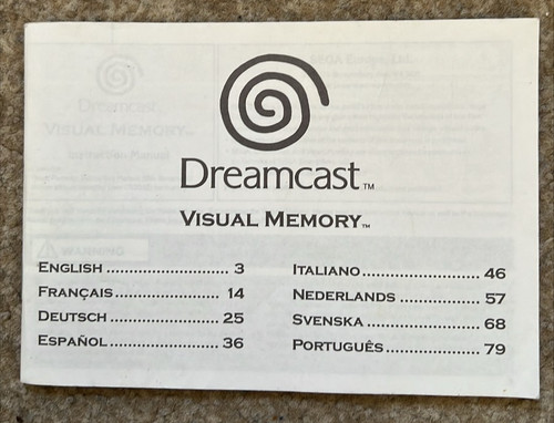 Sega dreamcast visual - sega,