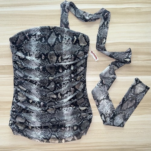 Zara mesh snakeskin - zara,
