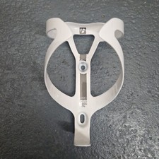 Bontrager Pro carbon water bottle cage. White