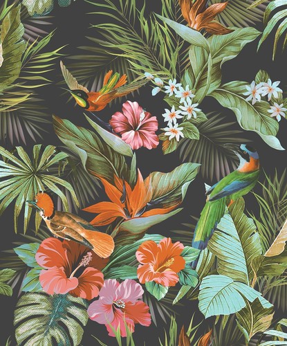 Paradise birds wallpaper wall - paradise,