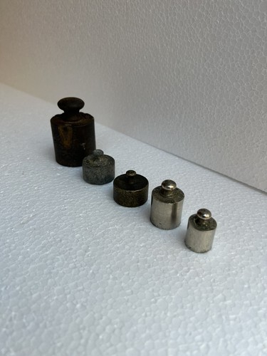Lot old scale weights - old, for