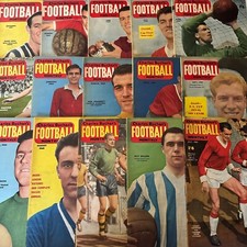 Charles Buchanan's Football Monthly Late 50s Issues - Choose The Copies You Want