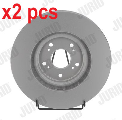 Pcs sides brake disc - x2,