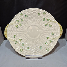 Vintage Irish Belleek Basket