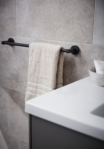 Miller bond black towel rail - miller,