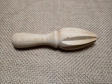 Vintage Wooden Lemon Reamer