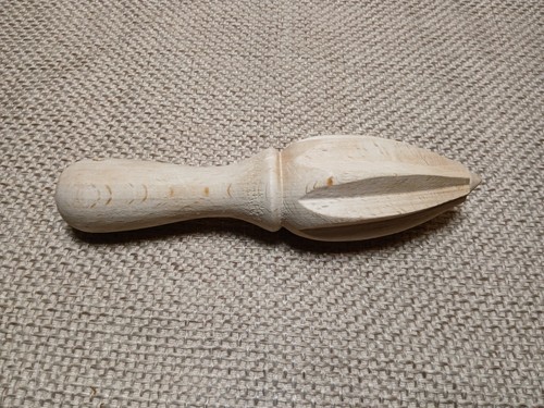 Vintage wooden lemon - vintage,