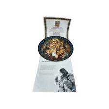 Angels Vigil Christmas Plate