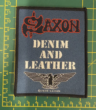 SAXON DENIM AND LEATHER WOVEN