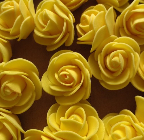 Rose heads foam - heads, 20