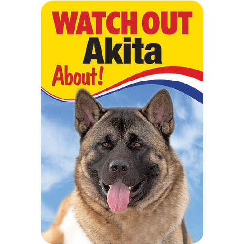 Akita watch out about - watch,