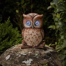 Cute Blinkin' Owl Light Solar Powered Fun Garden Decorative Outdoor Lighting
