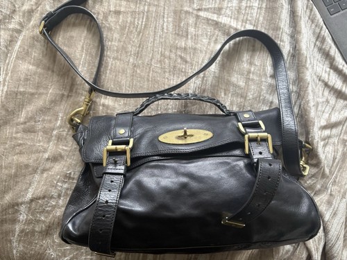 Mulberry black alexa - black,