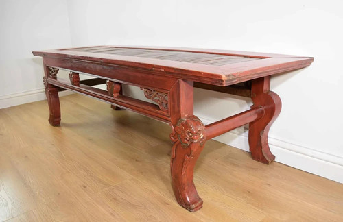 19th century red - 19th, lacquered