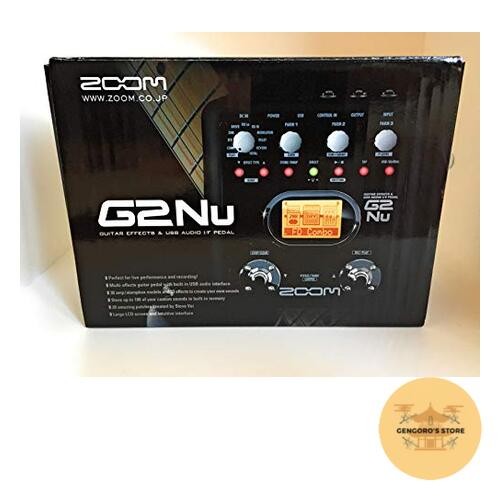 Zoom g2nu guitar multi - g2nu, multi-effects