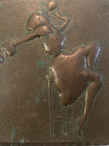 Copper plate rejected - copper,