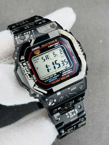 Custom solid titanium casio - solid,
