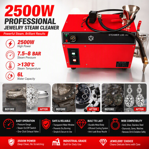 Professional jewelry steam - professional,