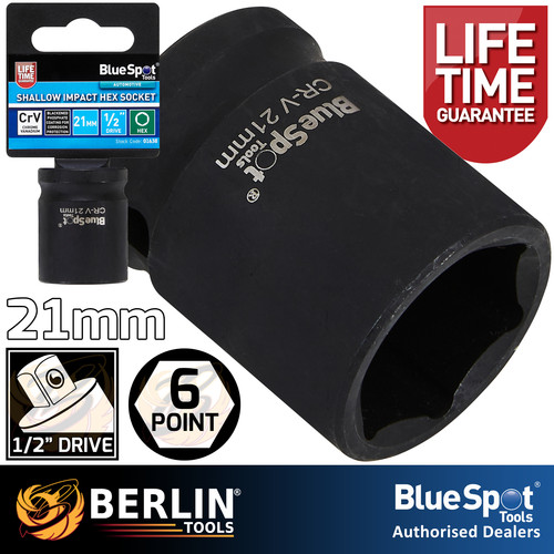 21mm shallow impact socket - 21mm,