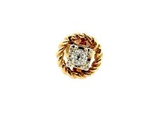 Victorian Single Diamond Stud