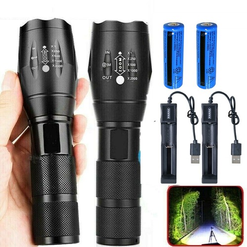 2pcs 99000lm led flashlight - 2pcs, 5