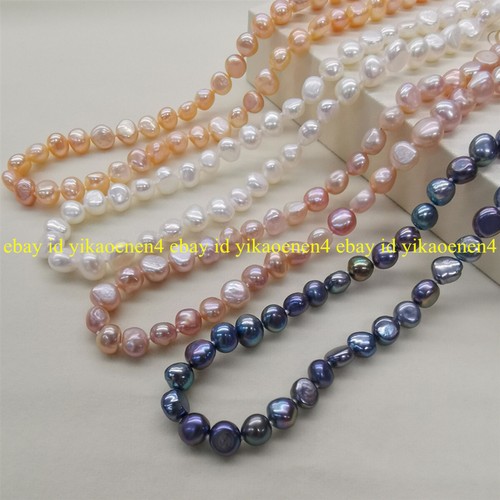 Natural 9mm white pink - 8-9mm,