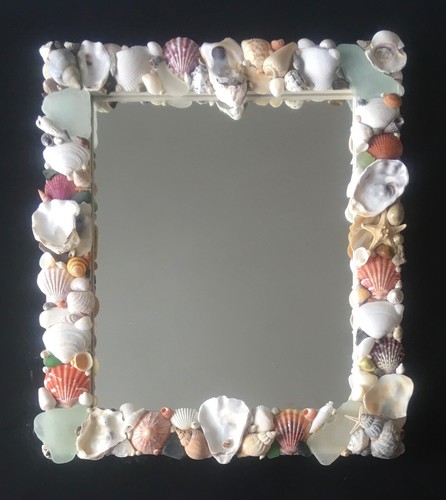 Seashell handmade wall mirrors