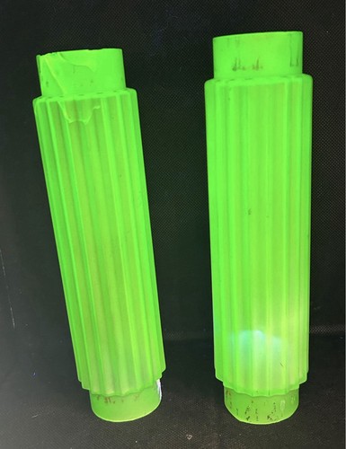 Art deco green satin - green, uranium