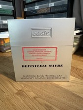 Oasis Definitely Maybe Singles Benson And Hedges Stylised Silver Box Set