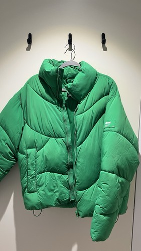 Zara men green puffer - men’s,