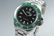 Edox Neptunian 80120-3VM-NIN Automatic Date Swiss Made Men's Watch [Box Damaged]