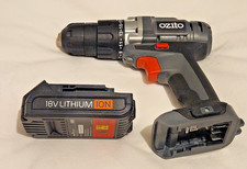 Ozito CDL-1810U cordless Drill driver 18V + 1.5Ah battery (working)
