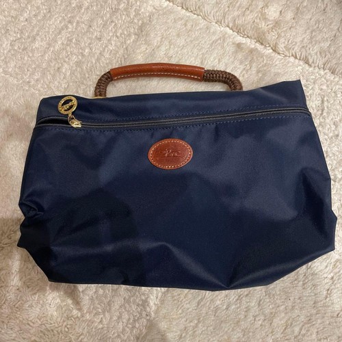 Longchamp navy top - top, handle