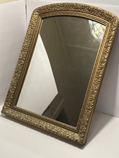 Vintage MCM Gold Mirror Daisy