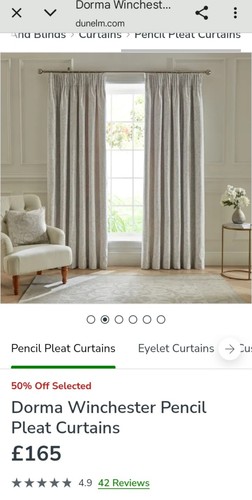 Dorma winchester pencil pleat - winchester,