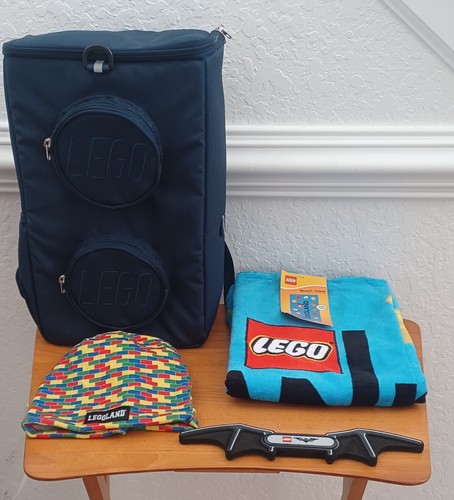 Lego brick backpack cooler - brick,
