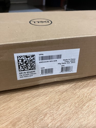 New dell km5221w german - new, km5221w-wh-german